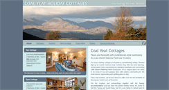 Desktop Screenshot of coalyeatcottages.co.uk